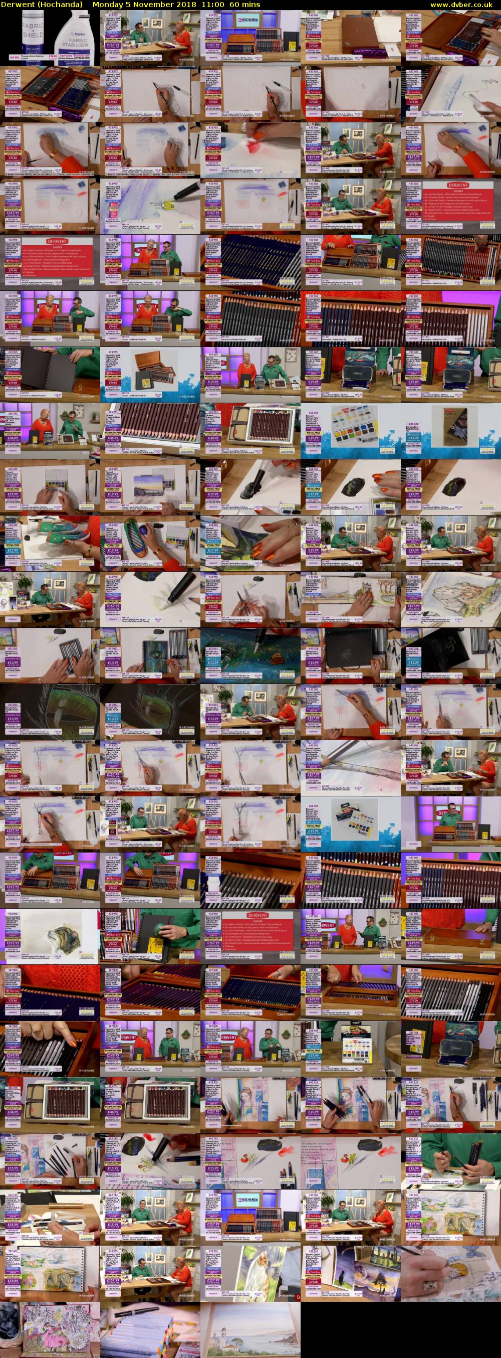 Derwent (Hochanda) Monday 5 November 2018 11:00 - 12:00