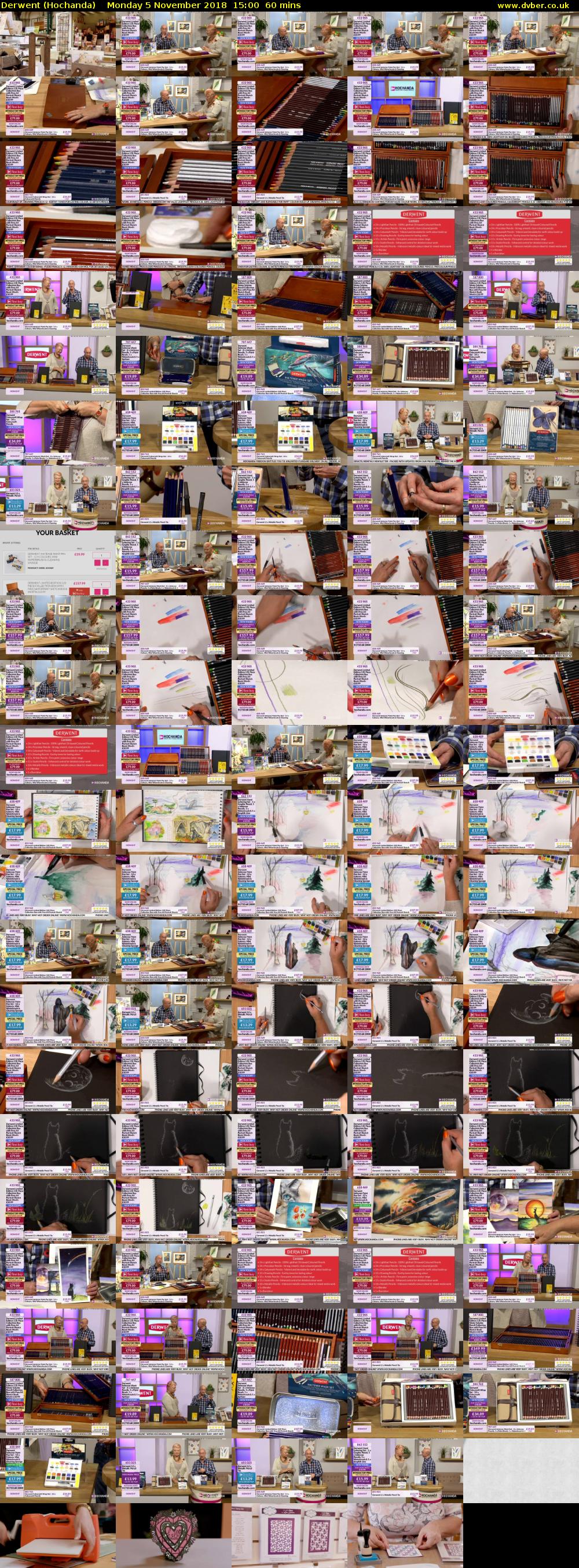 Derwent (Hochanda) Monday 5 November 2018 15:00 - 16:00