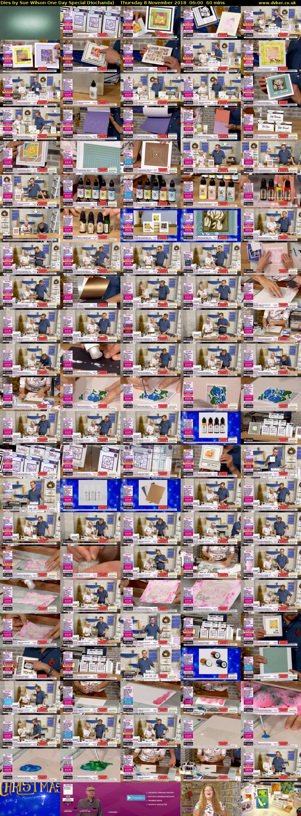 Dies by Sue Wilson One Day Special (Hochanda) Thursday 8 November 2018 06:00 - 07:00