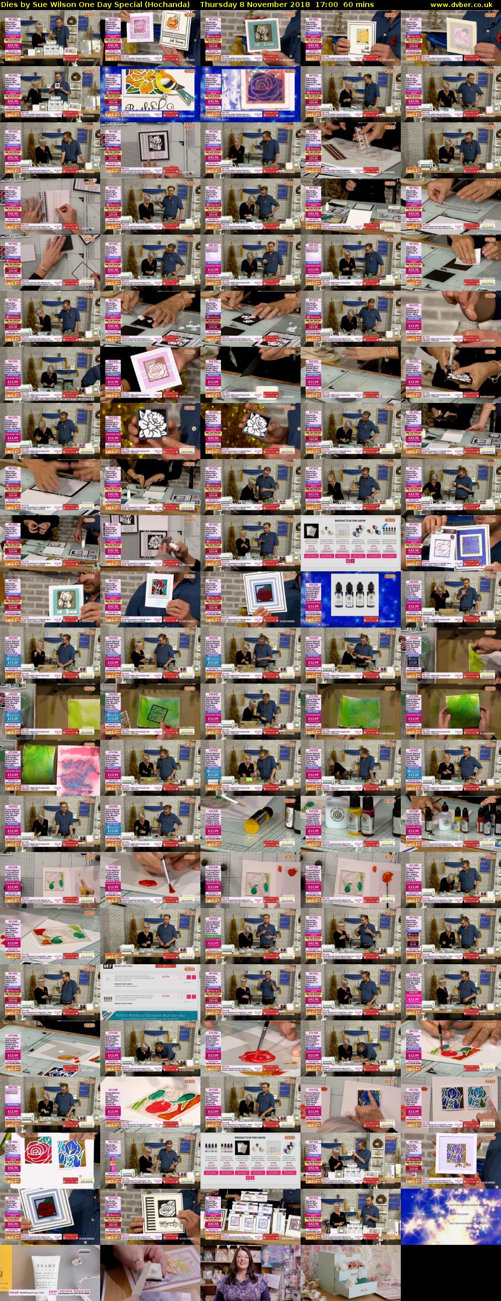 Dies by Sue Wilson One Day Special (Hochanda) Thursday 8 November 2018 17:00 - 18:00