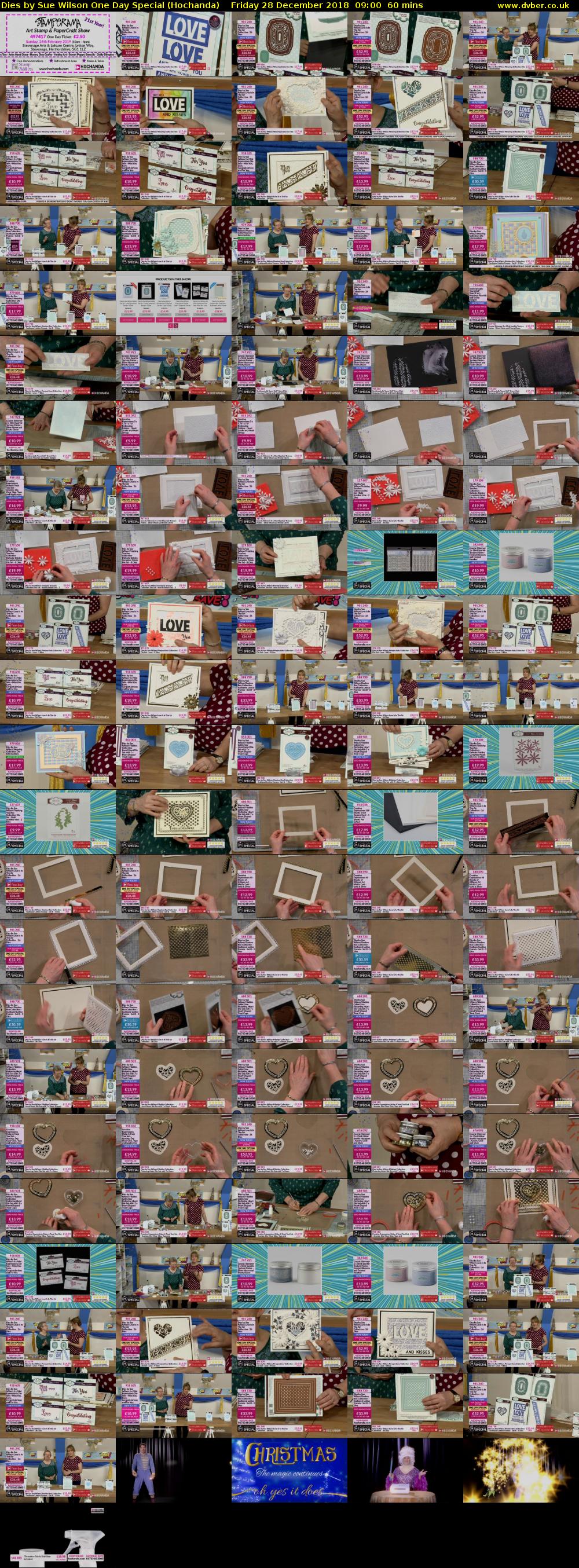 Dies by Sue Wilson One Day Special (Hochanda) Friday 28 December 2018 09:00 - 10:00