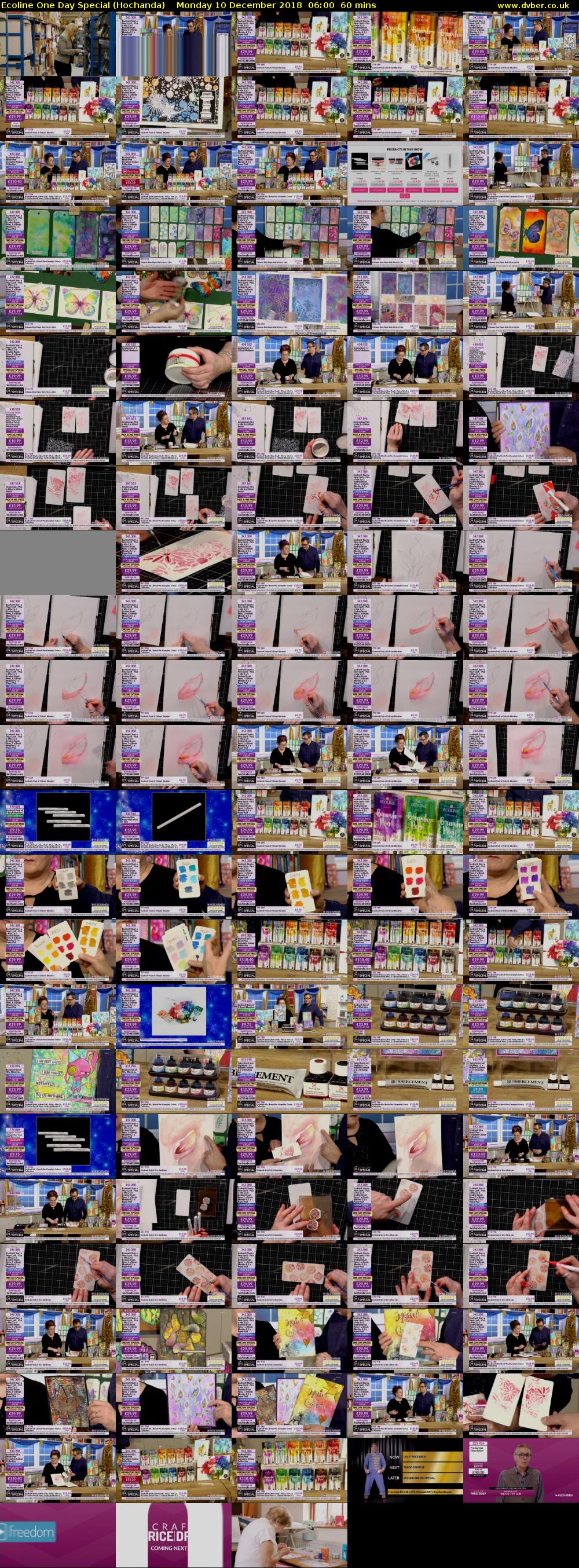 Ecoline One Day Special (Hochanda) Monday 10 December 2018 06:00 - 07:00
