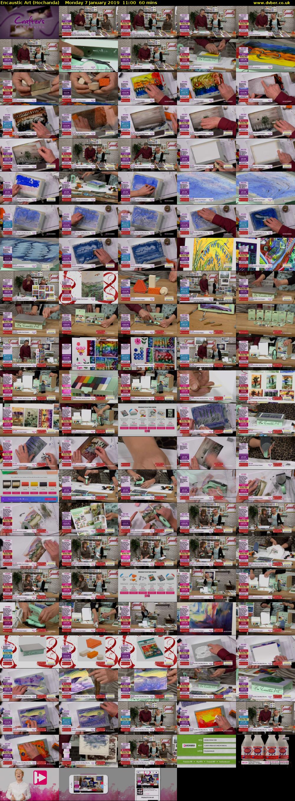 Encaustic Art (Hochanda) Monday 7 January 2019 11:00 - 12:00