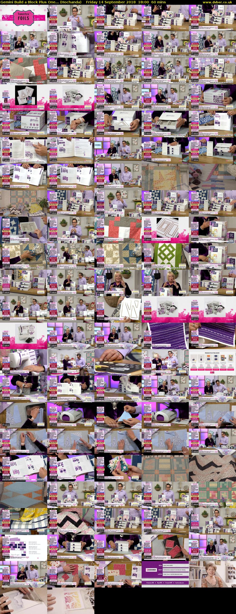 Gemini Build a Block Plus One... (Hochanda) Friday 14 September 2018 18:00 - 19:00