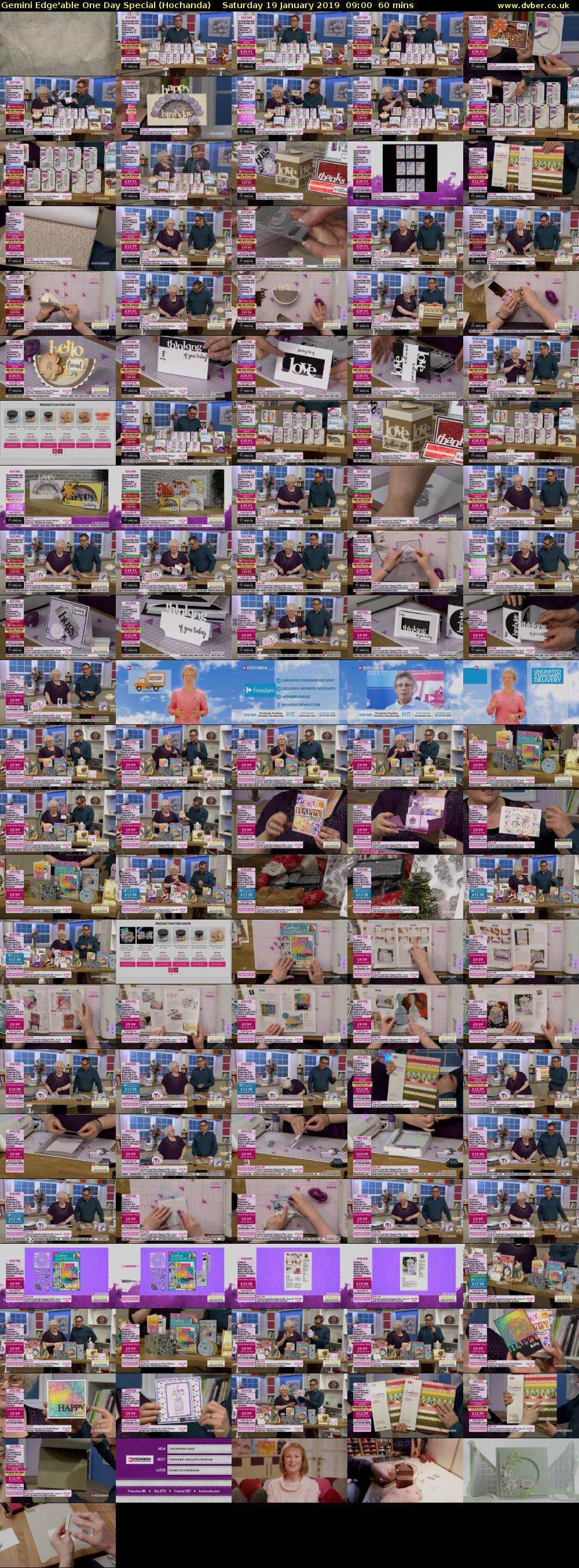 Gemini Edge'able One Day Special (Hochanda) Saturday 19 January 2019 09:00 - 10:00