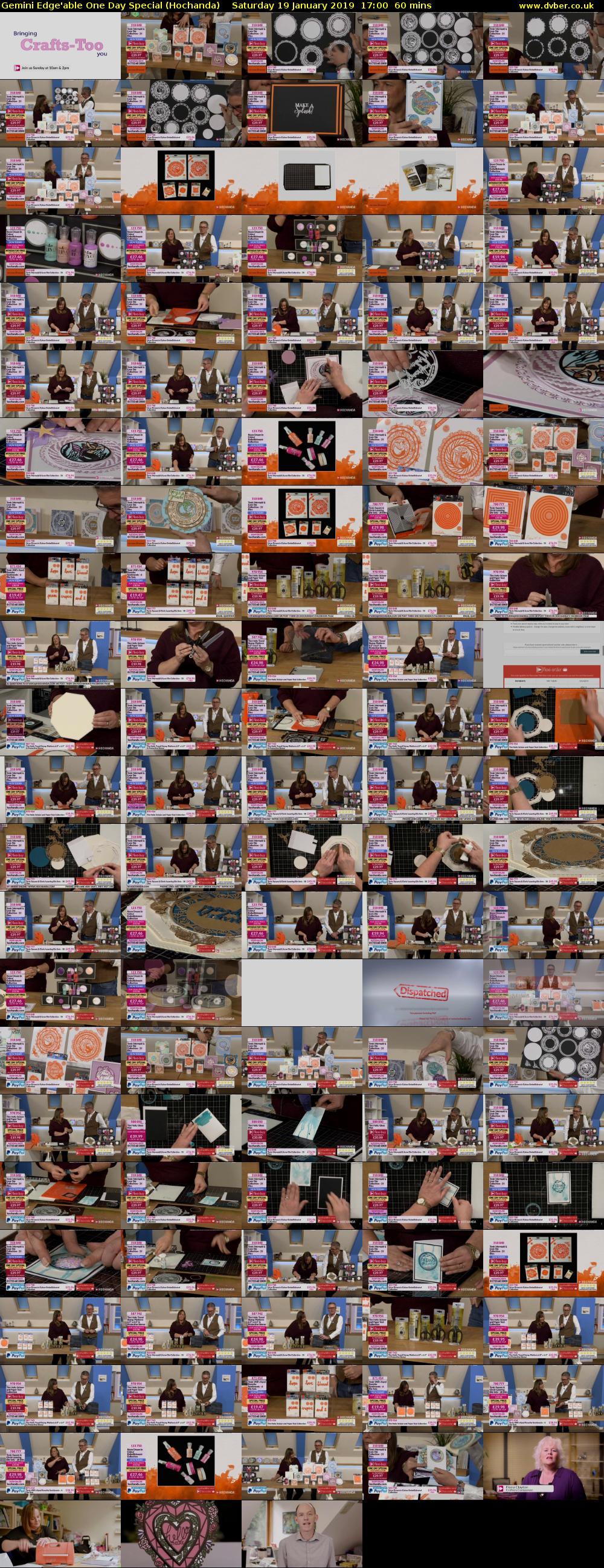 Gemini Edge'able One Day Special (Hochanda) Saturday 19 January 2019 17:00 - 18:00