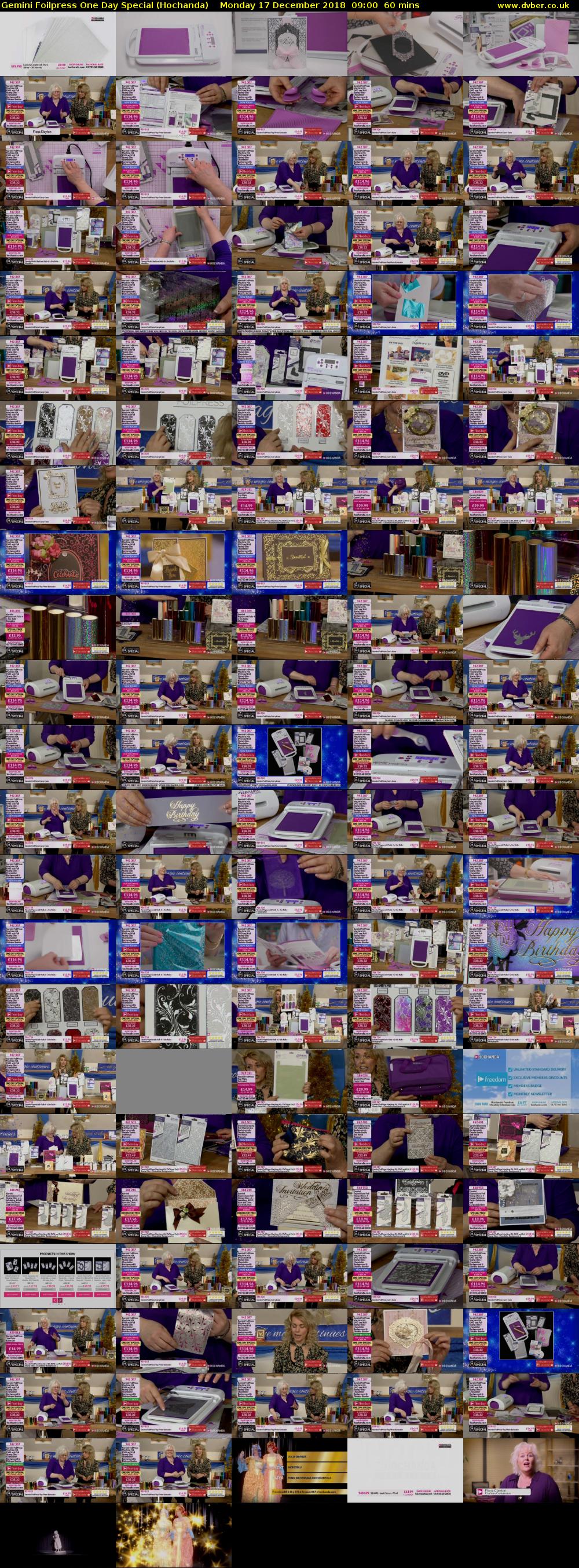 Gemini Foilpress One Day Special (Hochanda) Monday 17 December 2018 09:00 - 10:00