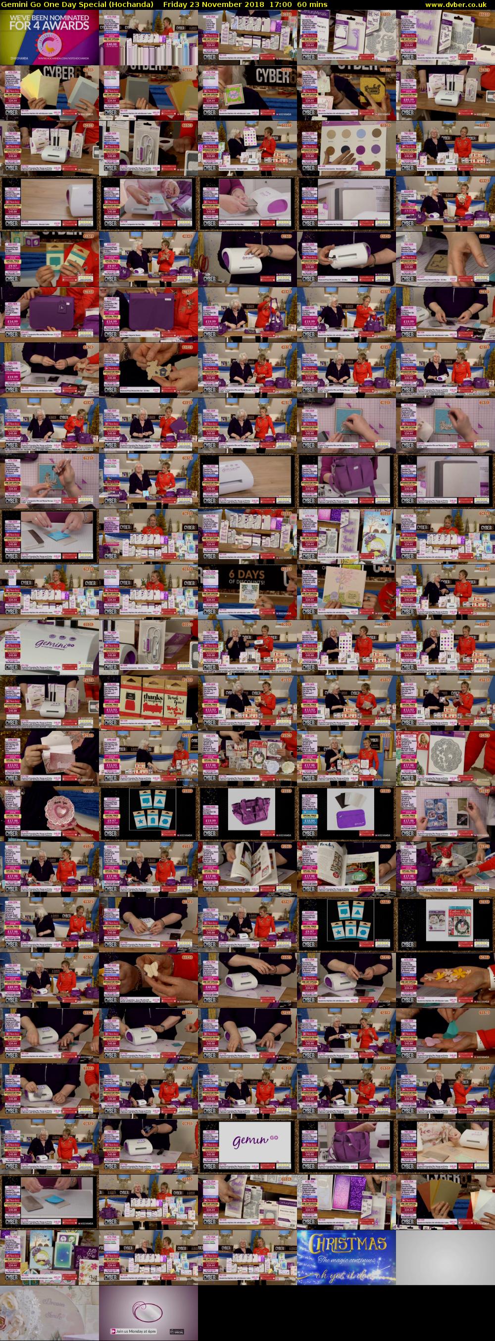 Gemini Go One Day Special (Hochanda) Friday 23 November 2018 17:00 - 18:00