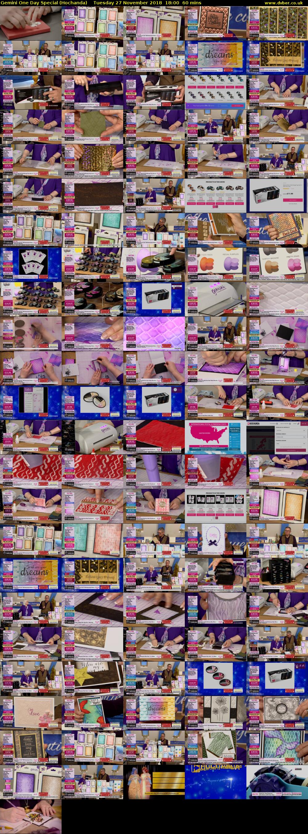 Gemini One Day Special (Hochanda) Tuesday 27 November 2018 18:00 - 19:00
