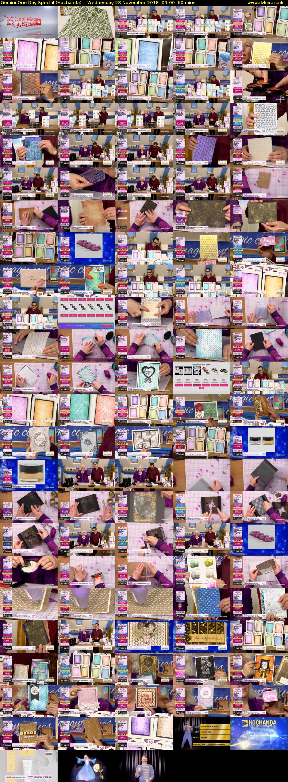 Gemini One Day Special (Hochanda) Wednesday 28 November 2018 09:00 - 10:00