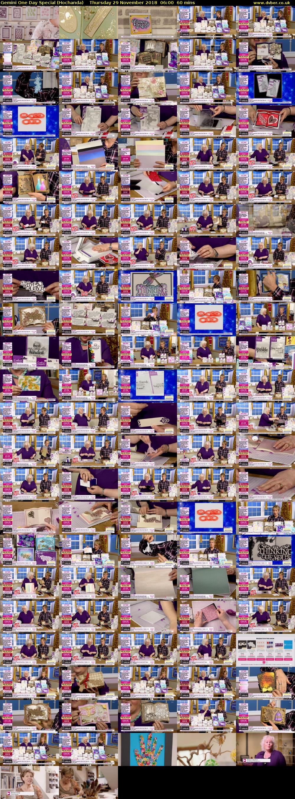 Gemini One Day Special (Hochanda) Thursday 29 November 2018 06:00 - 07:00