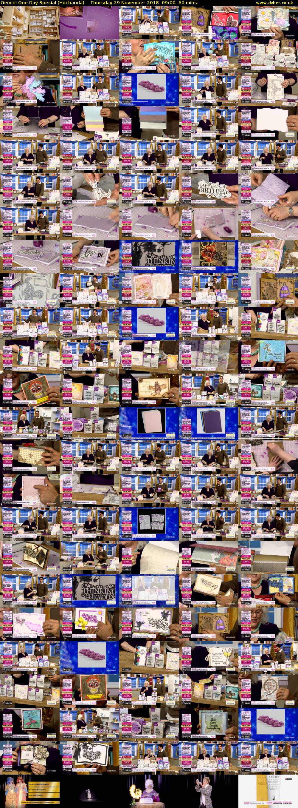 Gemini One Day Special (Hochanda) Thursday 29 November 2018 09:00 - 10:00