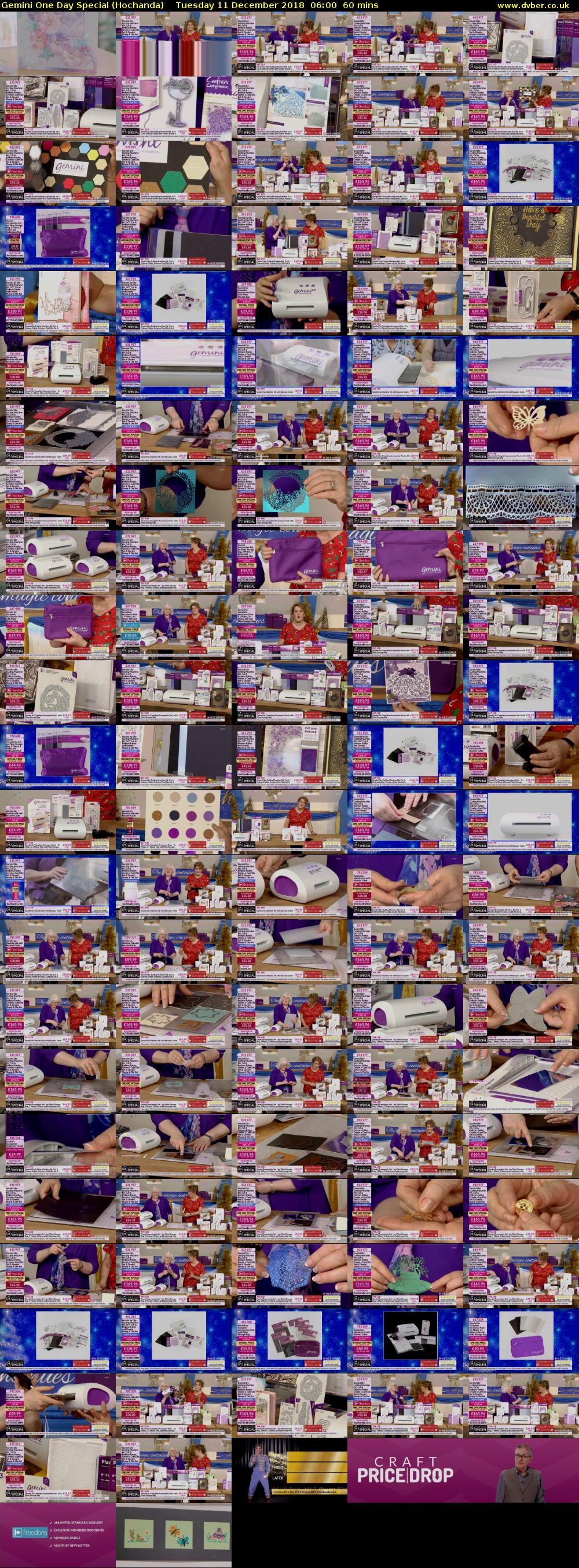 Gemini One Day Special (Hochanda) Tuesday 11 December 2018 06:00 - 07:00