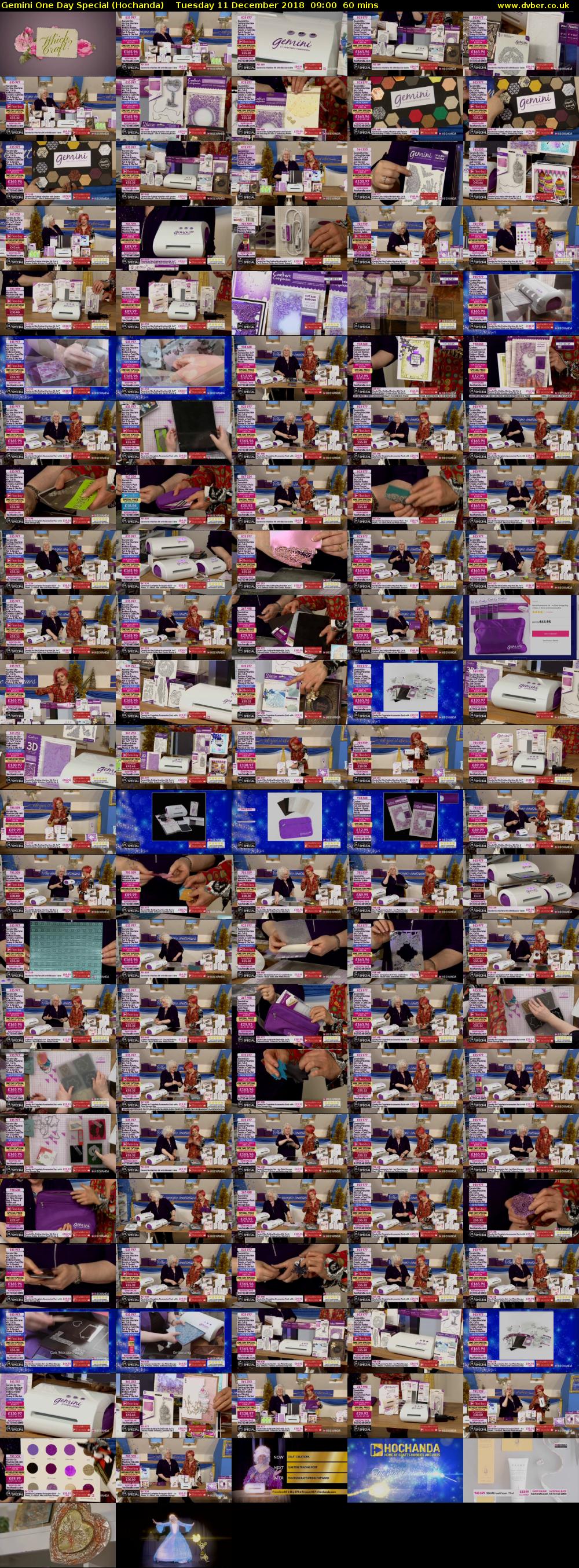 Gemini One Day Special (Hochanda) Tuesday 11 December 2018 09:00 - 10:00