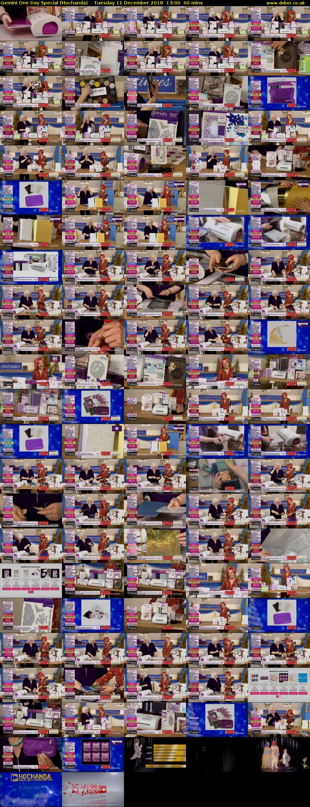Gemini One Day Special (Hochanda) Tuesday 11 December 2018 13:00 - 14:00