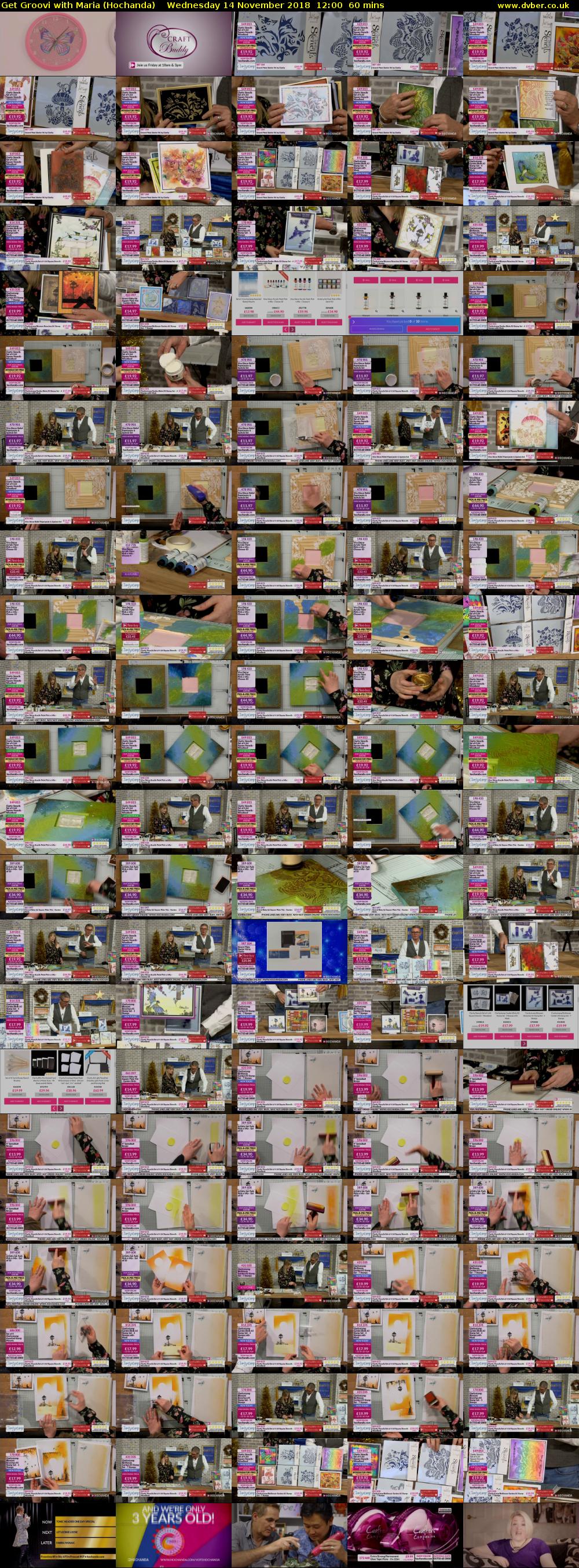 Get Groovi with Maria (Hochanda) Wednesday 14 November 2018 12:00 - 13:00