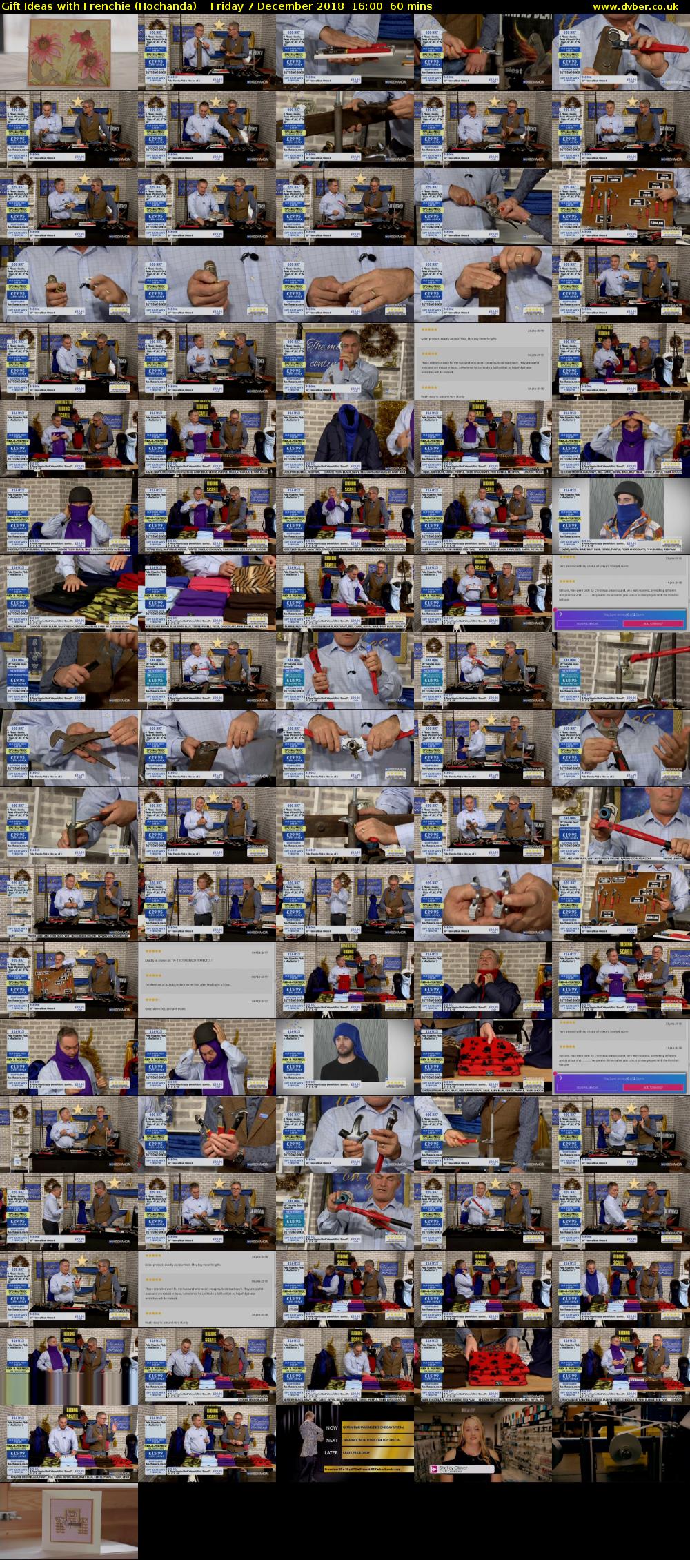 Gift Ideas with Frenchie (Hochanda) Friday 7 December 2018 16:00 - 17:00