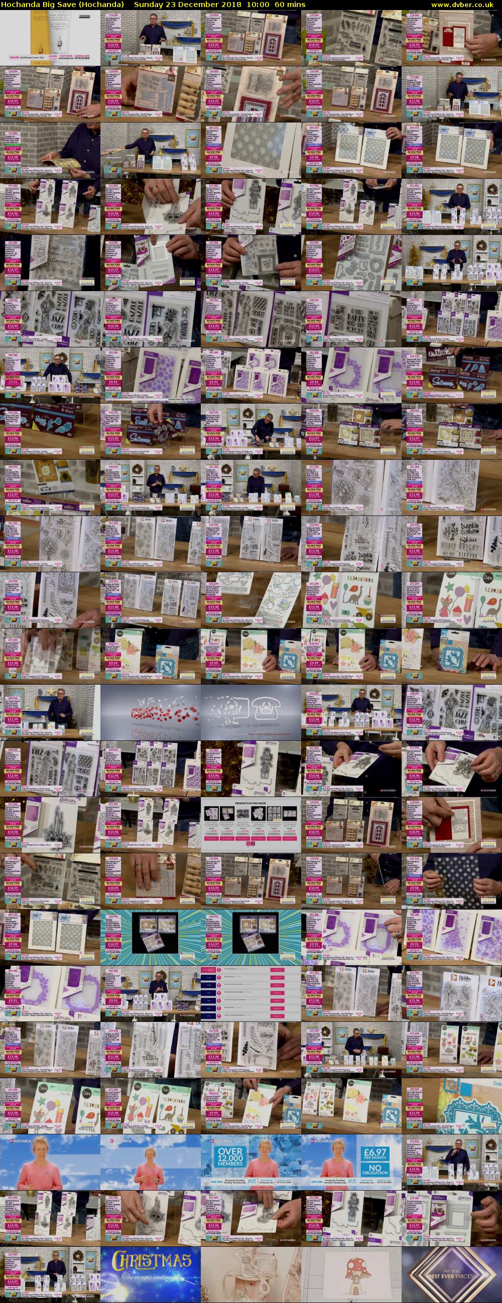 Hochanda Big Save (Hochanda) Sunday 23 December 2018 10:00 - 11:00