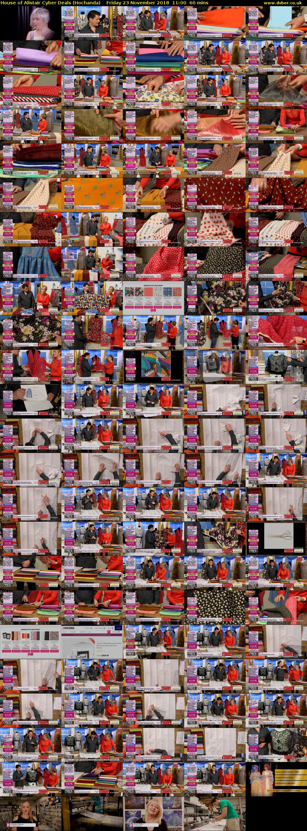 House of Alistair Cyber Deals (Hochanda) Friday 23 November 2018 11:00 - 12:00