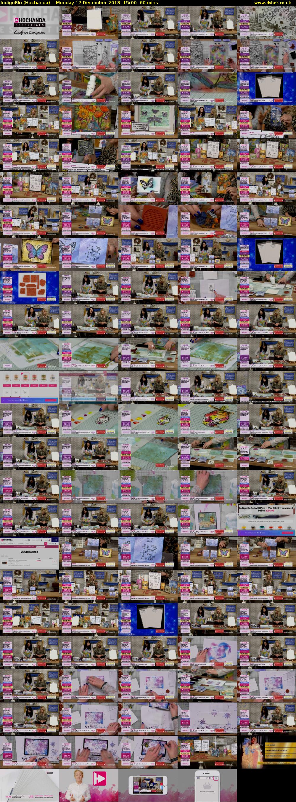 IndigoBlu (Hochanda) Monday 17 December 2018 15:00 - 16:00