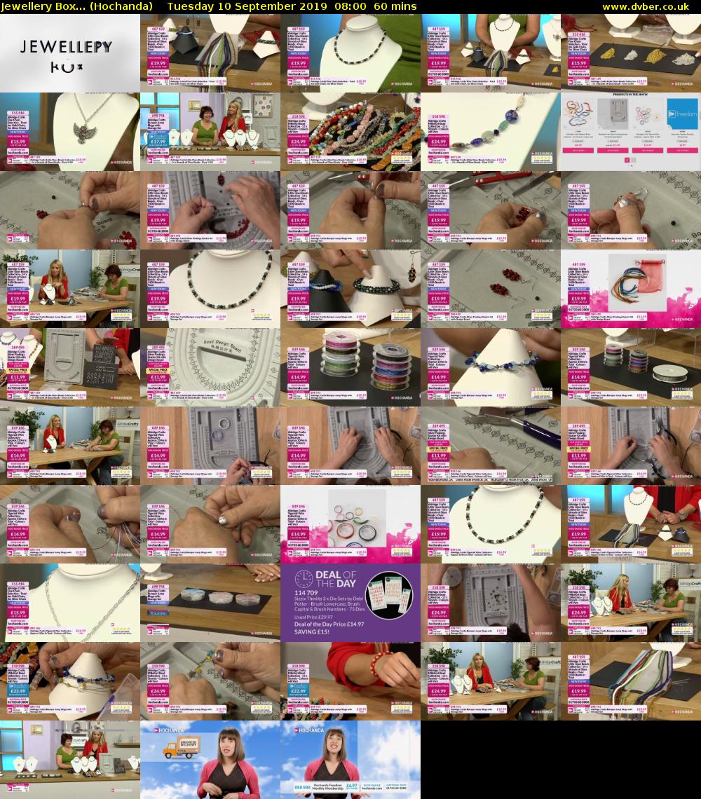 Jewellery Box... (Hochanda) Tuesday 10 September 2019 08:00 - 09:00