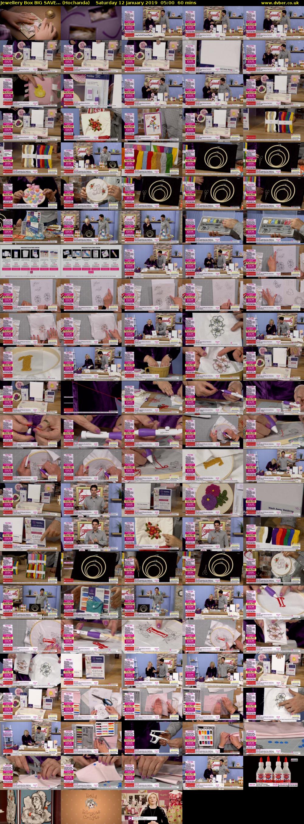 Jewellery Box BIG SAVE... (Hochanda) Saturday 12 January 2019 05:00 - 06:00