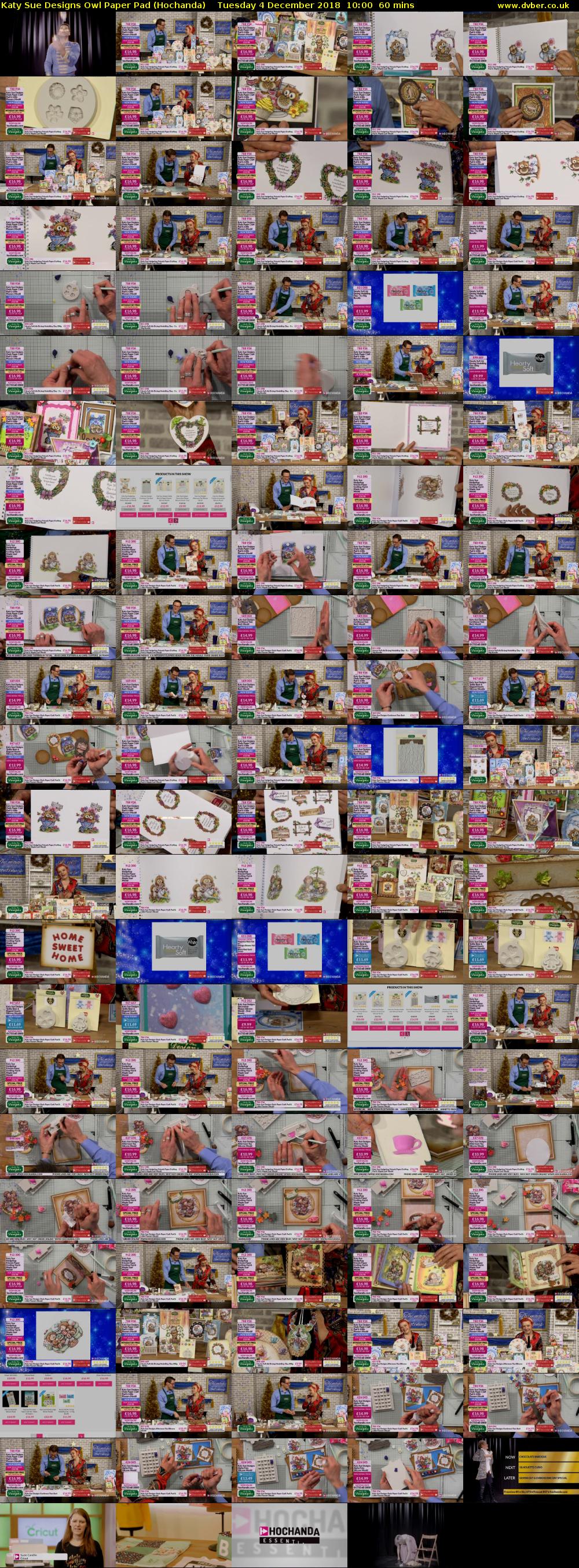 Katy Sue Designs Owl Paper Pad (Hochanda) Tuesday 4 December 2018 10:00 - 11:00