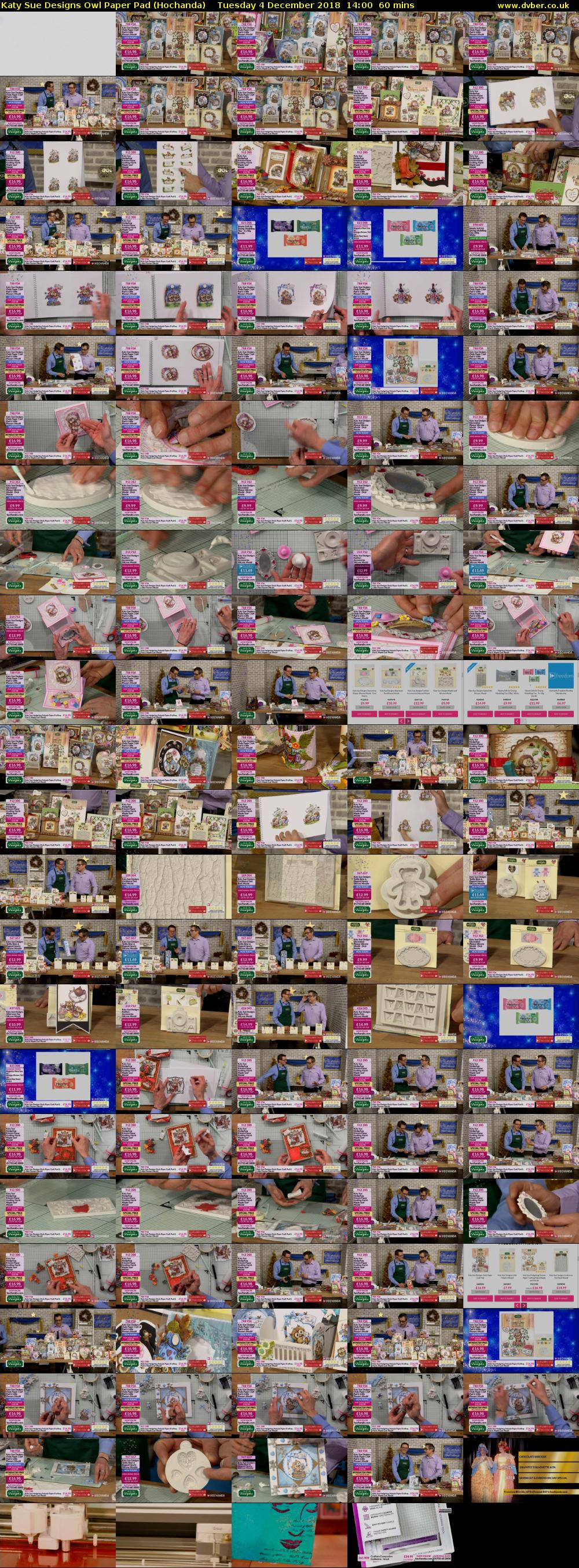 Katy Sue Designs Owl Paper Pad (Hochanda) Tuesday 4 December 2018 14:00 - 15:00