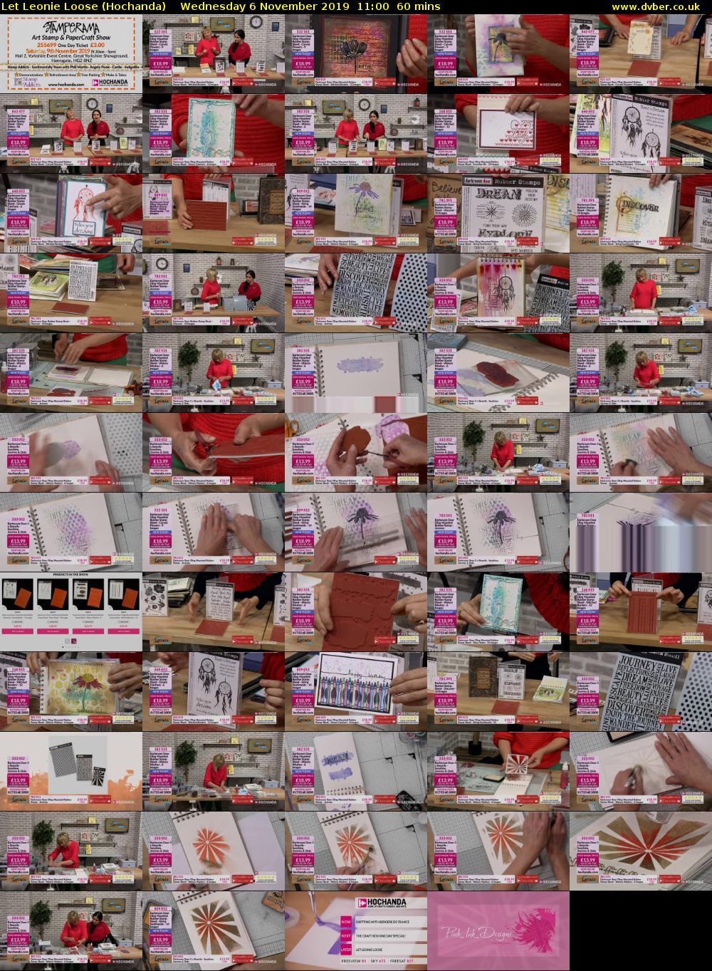 Let Leonie Loose (Hochanda) Wednesday 6 November 2019 11:00 - 12:00