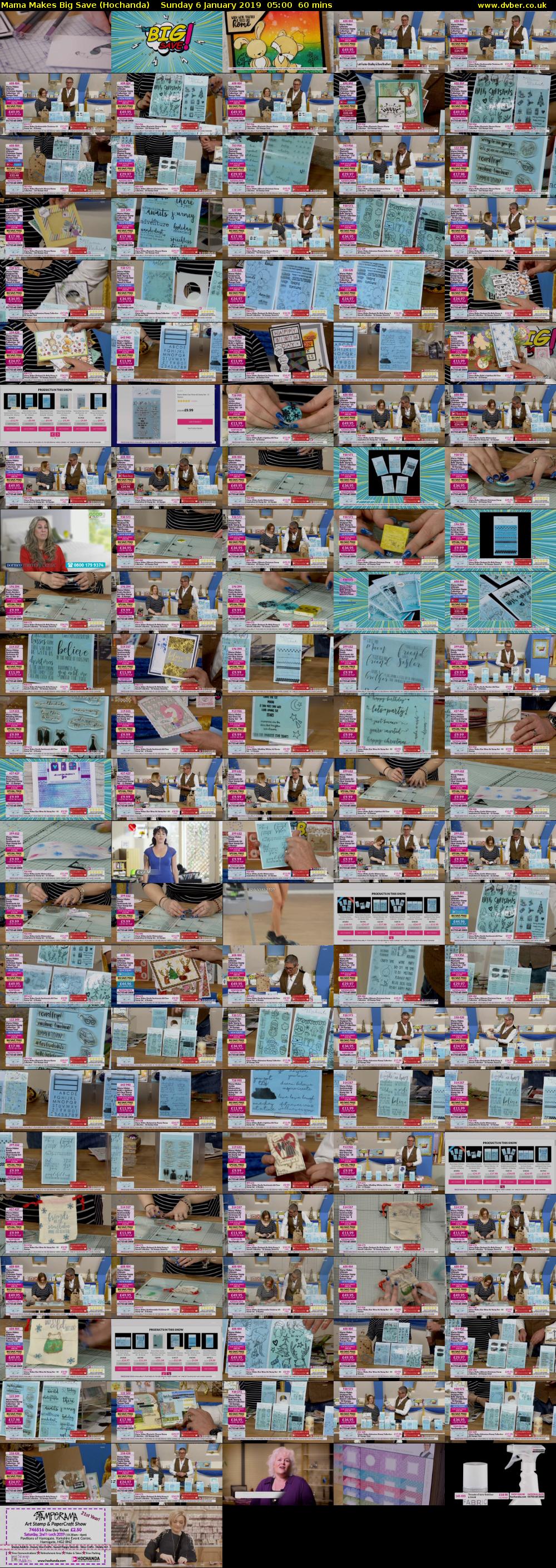 Mama Makes Big Save (Hochanda) Sunday 6 January 2019 05:00 - 06:00