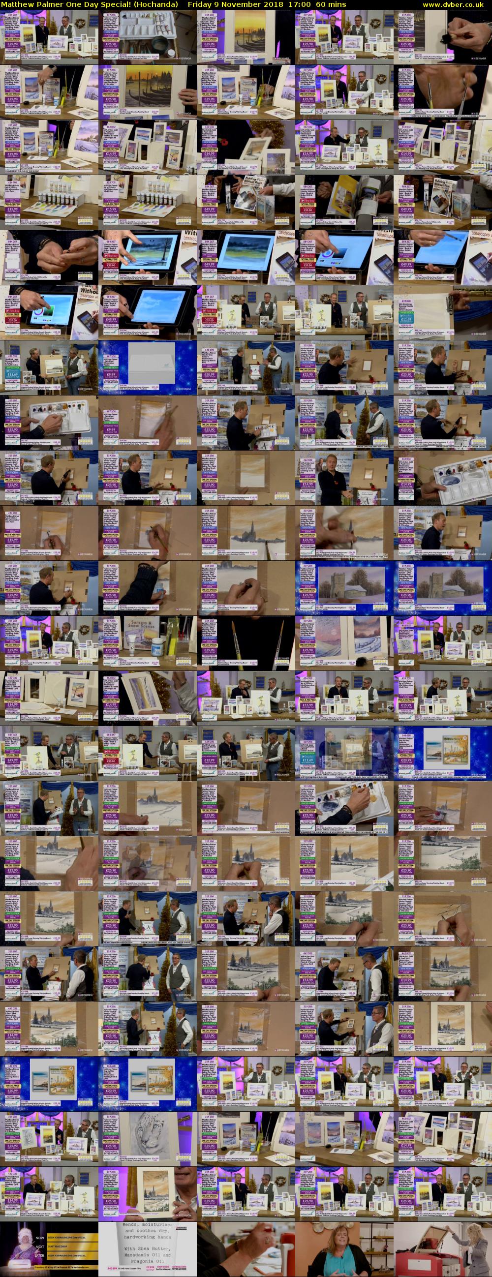 Matthew Palmer One Day Special! (Hochanda) Friday 9 November 2018 17:00 - 18:00