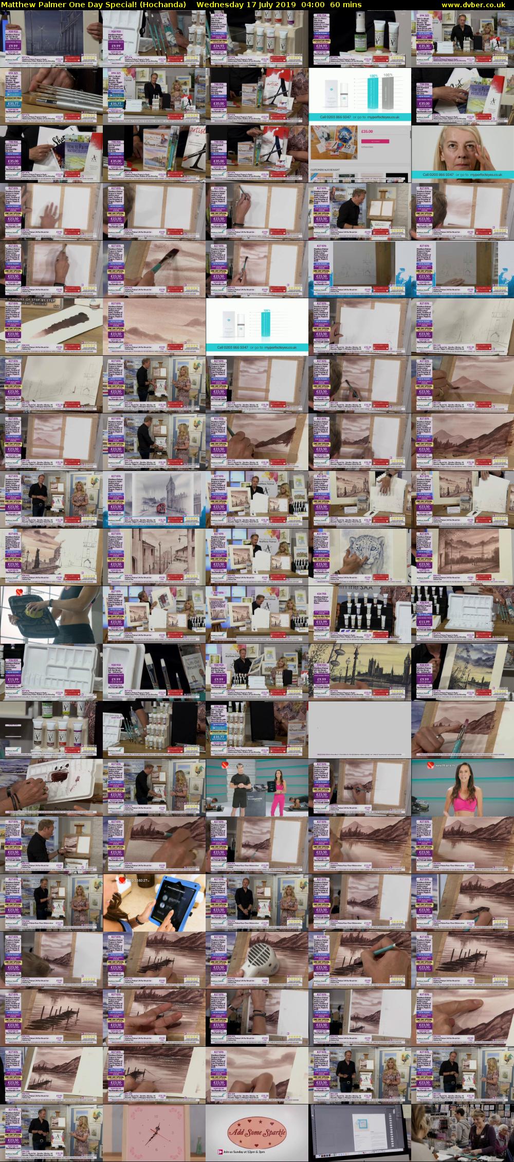 Matthew Palmer One Day Special! (Hochanda) Wednesday 17 July 2019 04:00 - 05:00