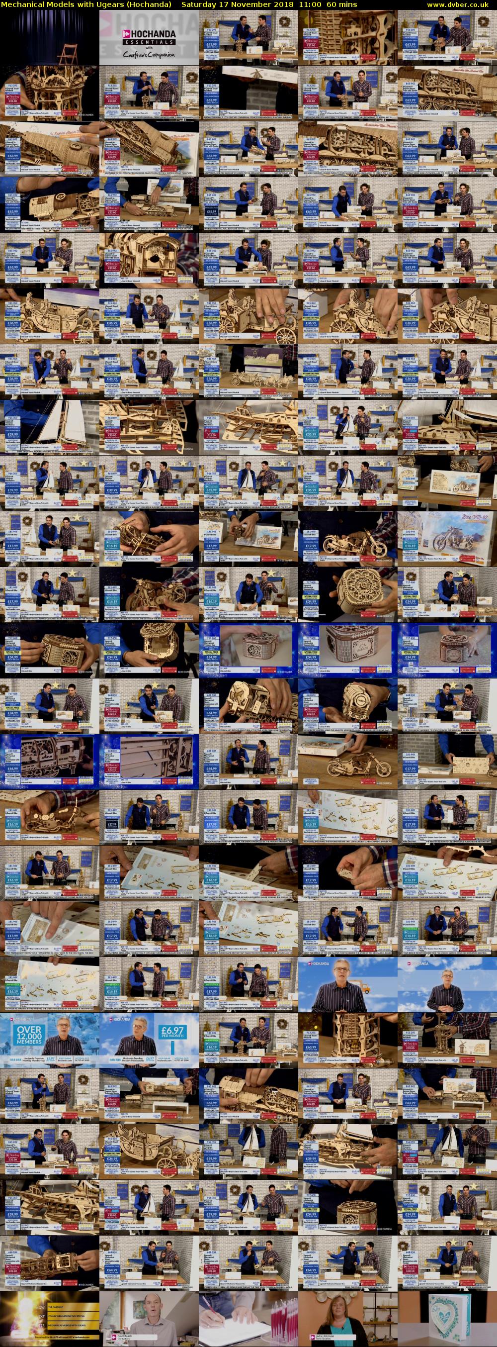 Mechanical Models with Ugears (Hochanda) Saturday 17 November 2018 11:00 - 12:00