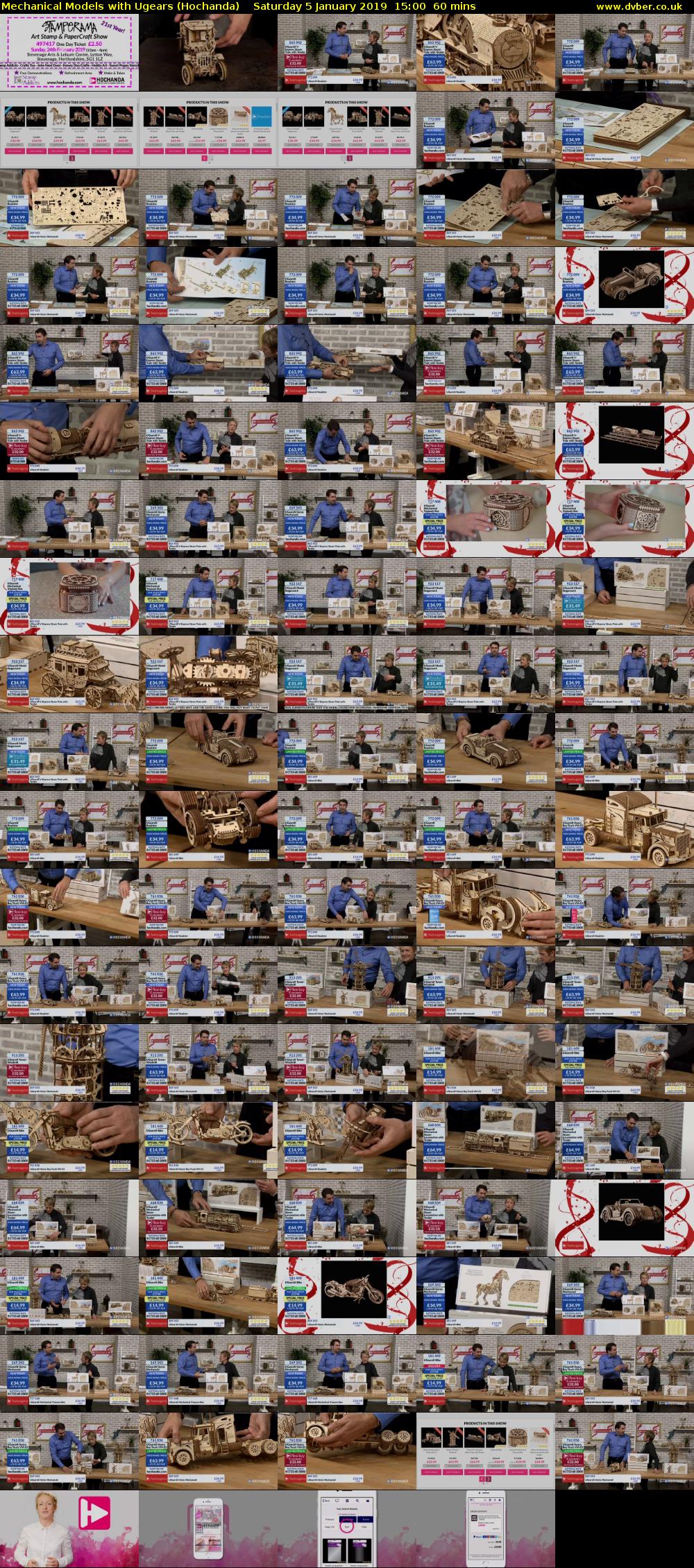 Mechanical Models with Ugears (Hochanda) Saturday 5 January 2019 15:00 - 16:00