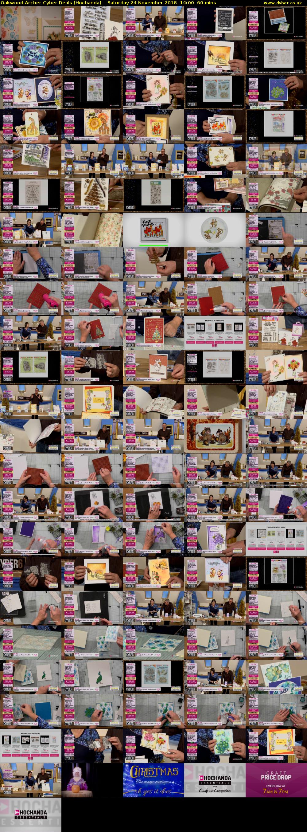 Oakwood Archer Cyber Deals (Hochanda) Saturday 24 November 2018 14:00 - 15:00