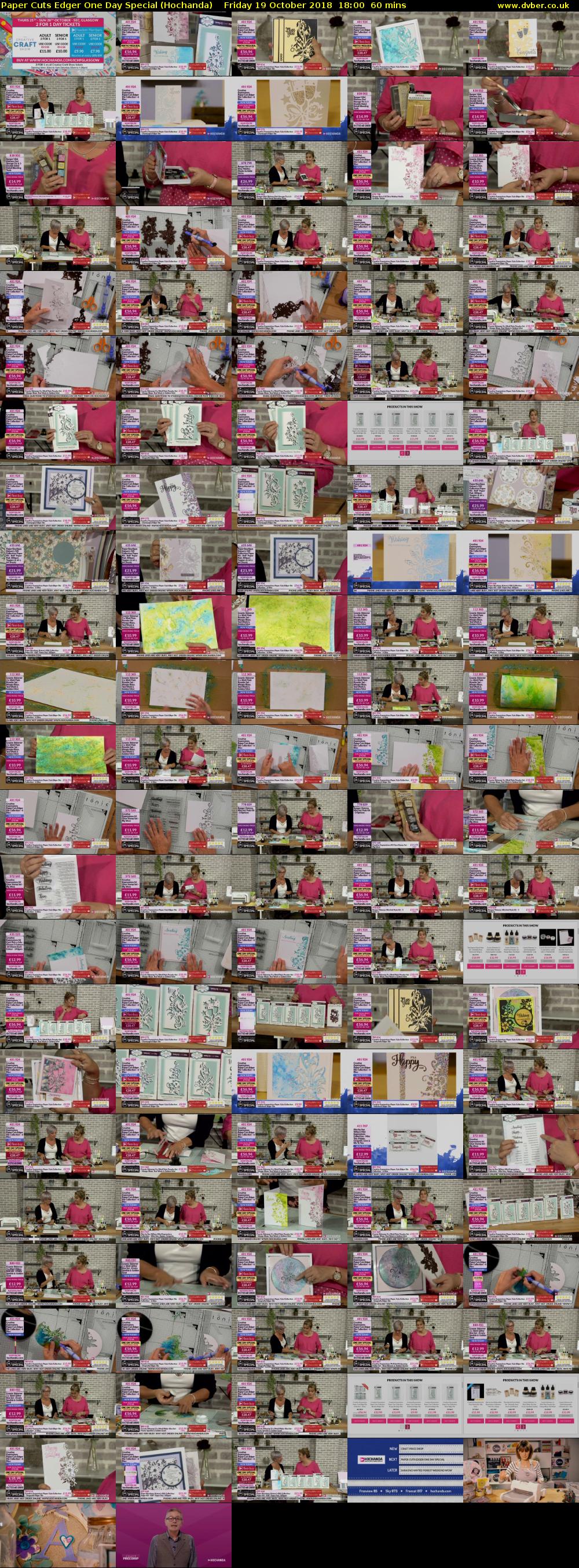 Paper Cuts Edger One Day Special (Hochanda) Friday 19 October 2018 18:00 - 19:00