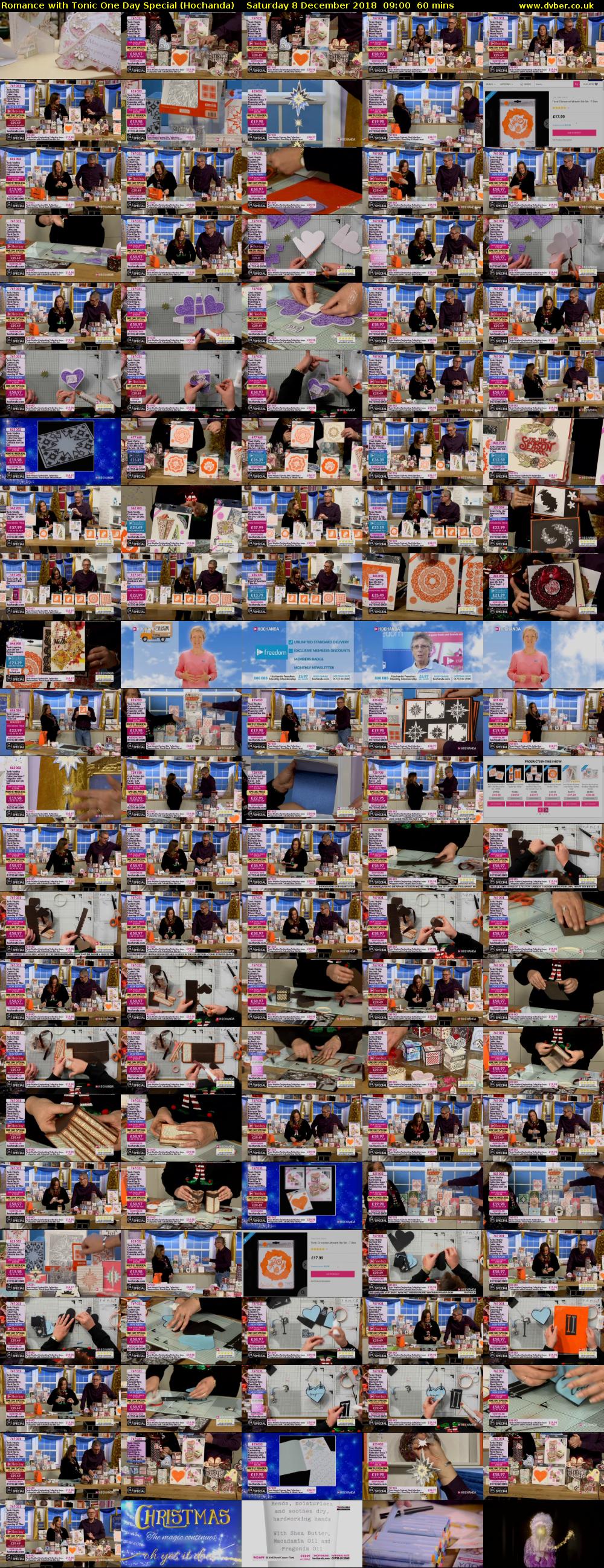 Romance with Tonic One Day Special (Hochanda) Saturday 8 December 2018 09:00 - 10:00