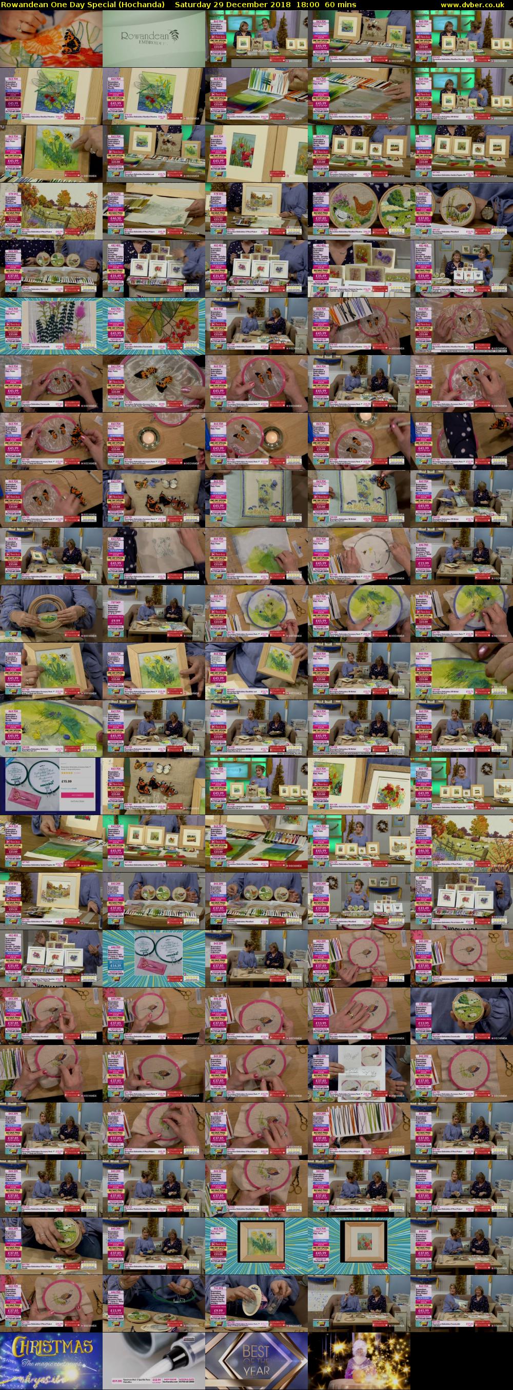Rowandean One Day Special (Hochanda) Saturday 29 December 2018 18:00 - 19:00