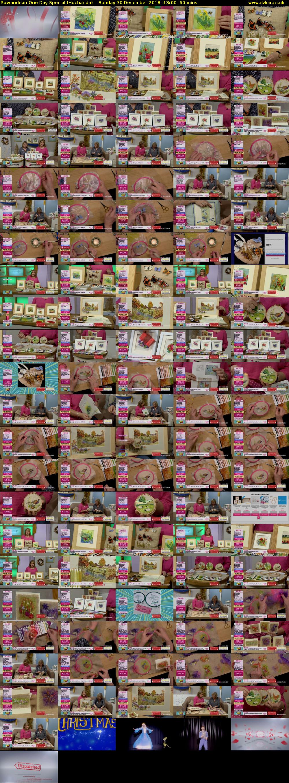 Rowandean One Day Special (Hochanda) Sunday 30 December 2018 13:00 - 14:00