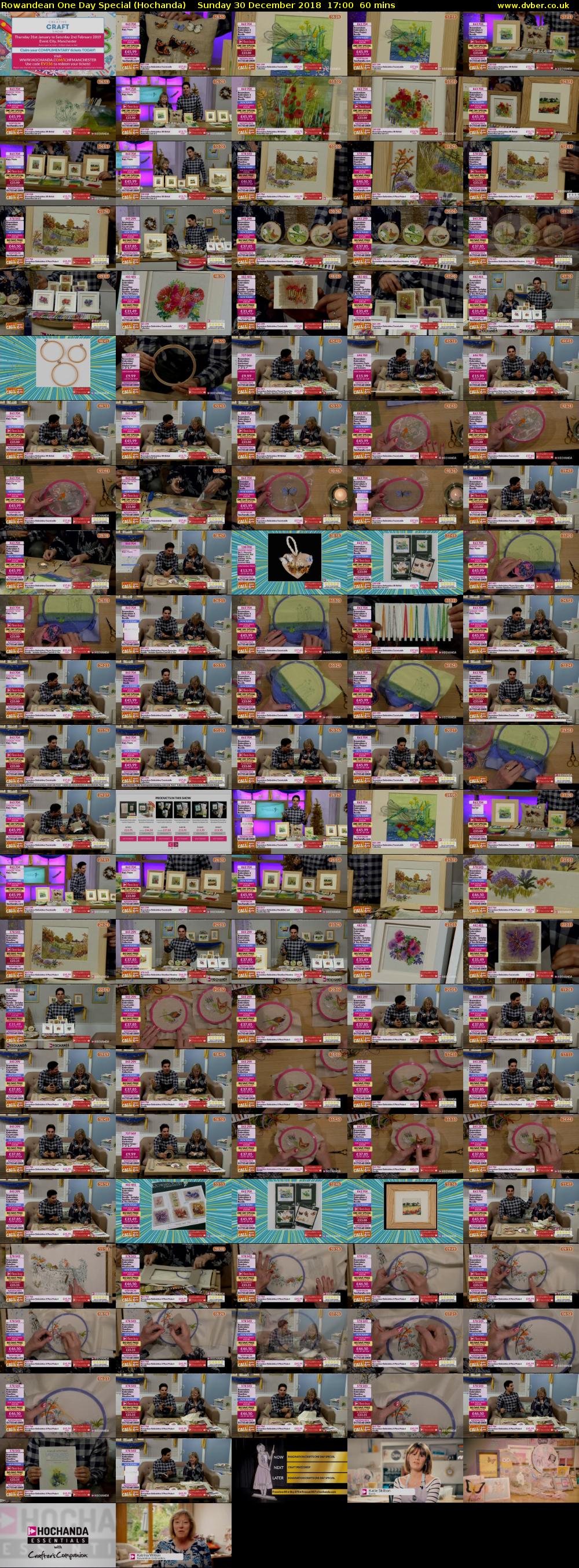 Rowandean One Day Special (Hochanda) Sunday 30 December 2018 17:00 - 18:00