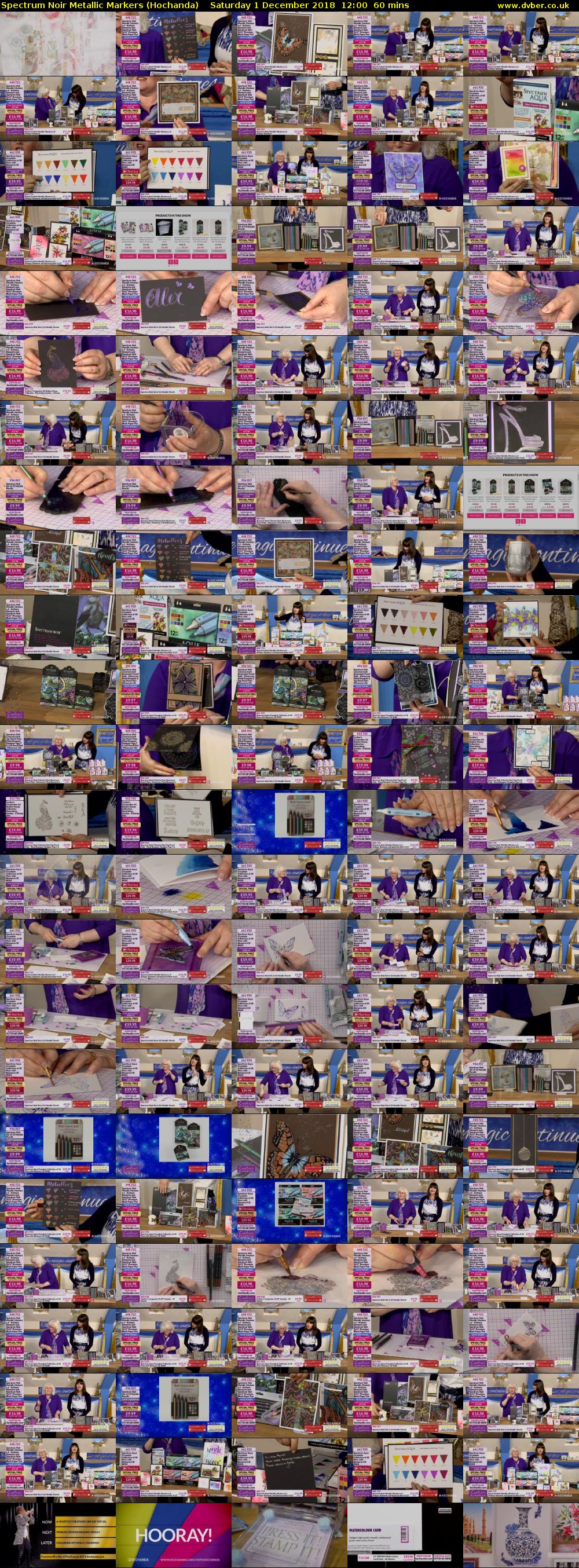 Spectrum Noir Metallic Markers (Hochanda) Saturday 1 December 2018 12:00 - 13:00