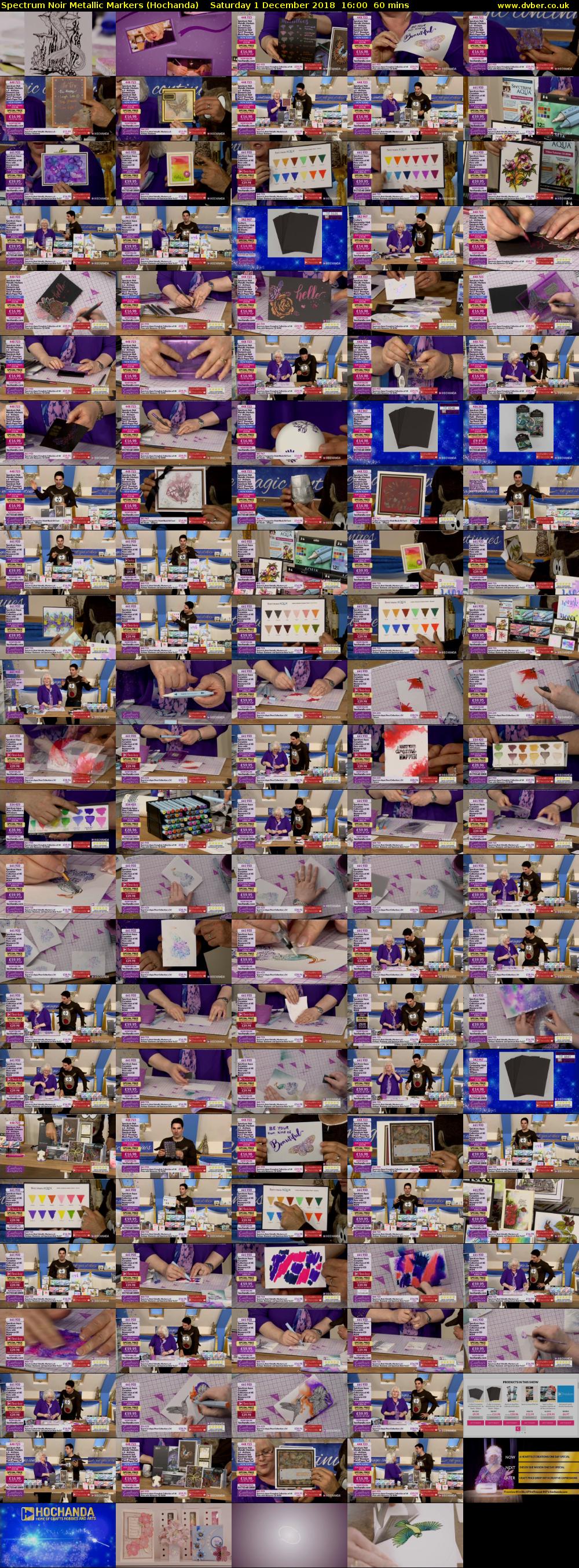 Spectrum Noir Metallic Markers (Hochanda) Saturday 1 December 2018 16:00 - 17:00