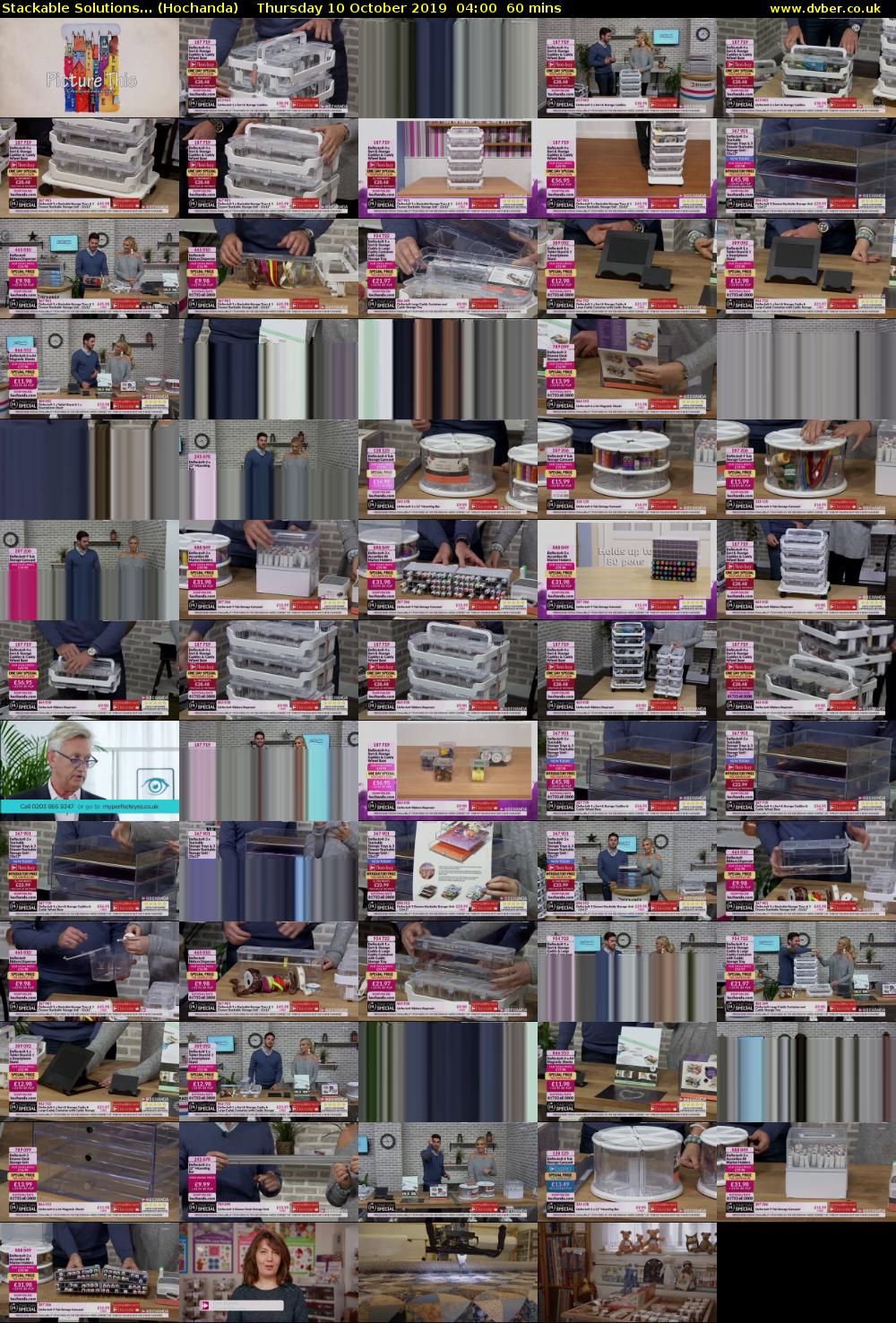 Stackable Solutions... (Hochanda) Thursday 10 October 2019 04:00 - 05:00