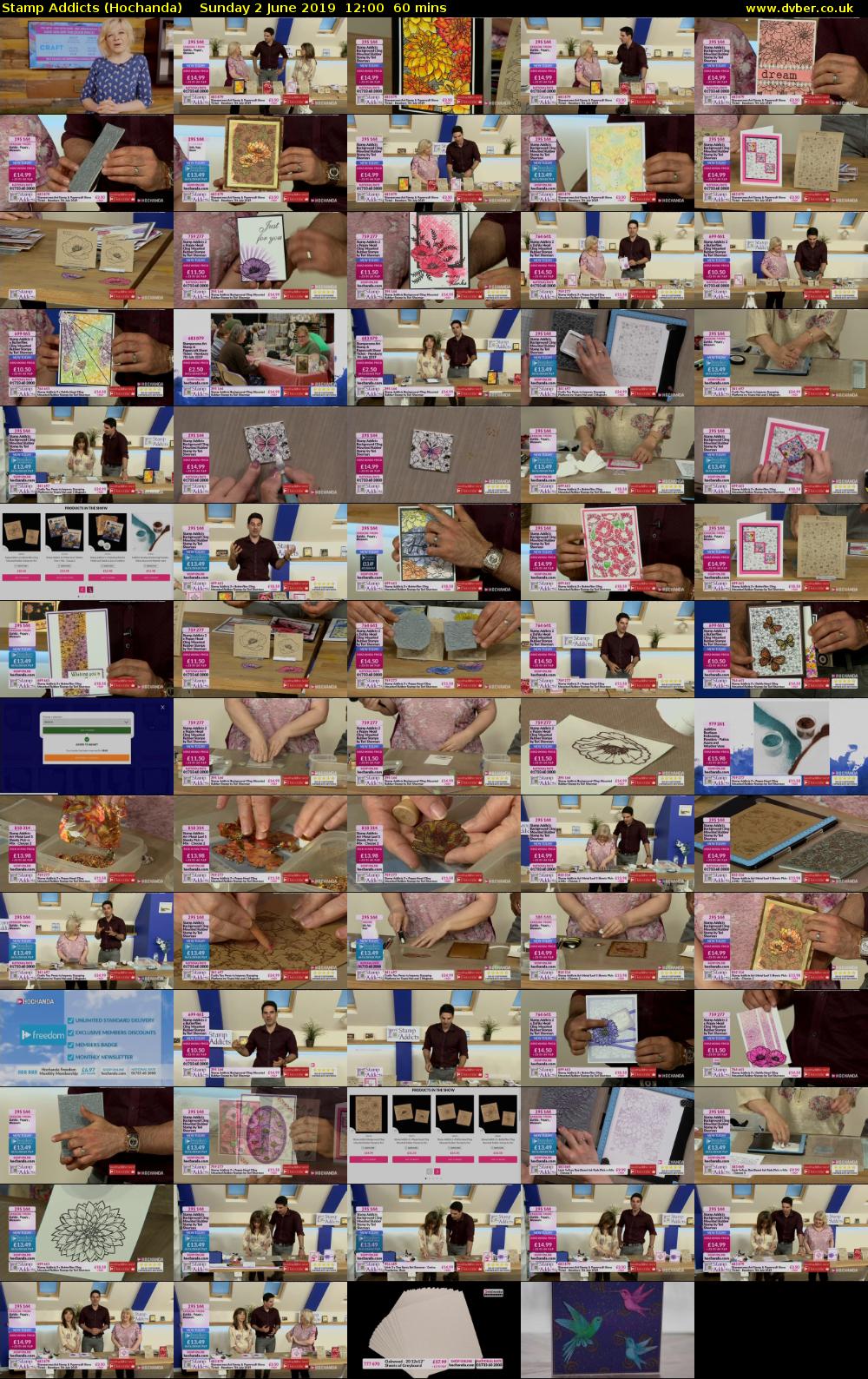 Stamp Addicts (Hochanda) Sunday 2 June 2019 12:00 - 13:00