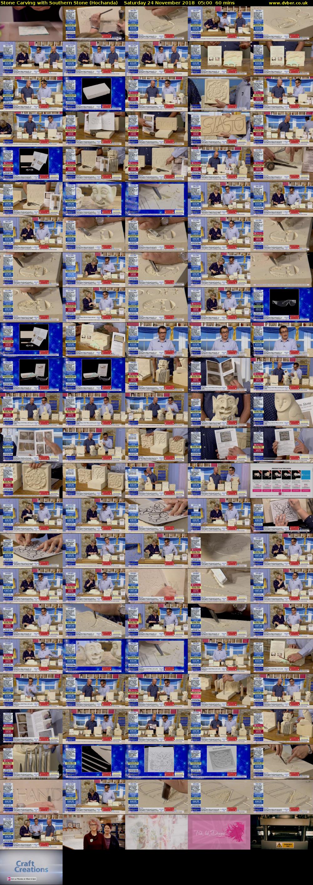 Stone Carving with Southern Stone (Hochanda) Saturday 24 November 2018 05:00 - 06:00