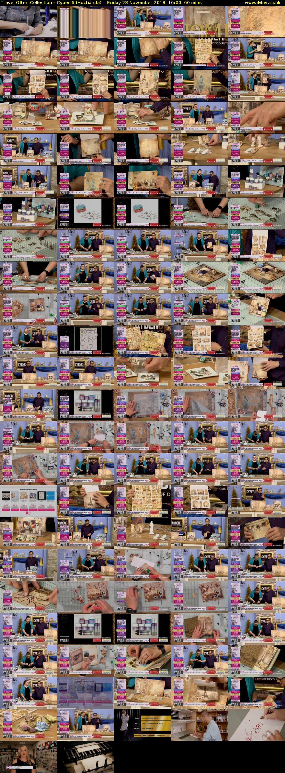 Travel Often Collection - Cyber 6 (Hochanda) Friday 23 November 2018 16:00 - 17:00