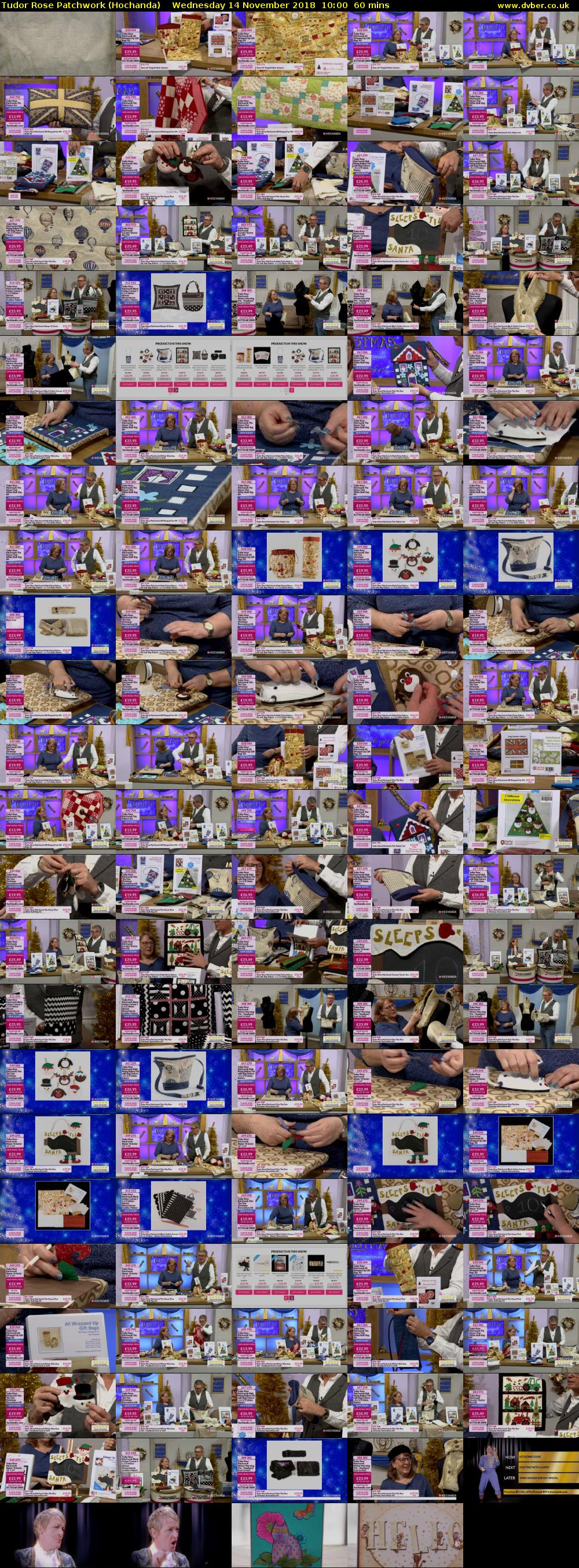 Tudor Rose Patchwork (Hochanda) Wednesday 14 November 2018 10:00 - 11:00