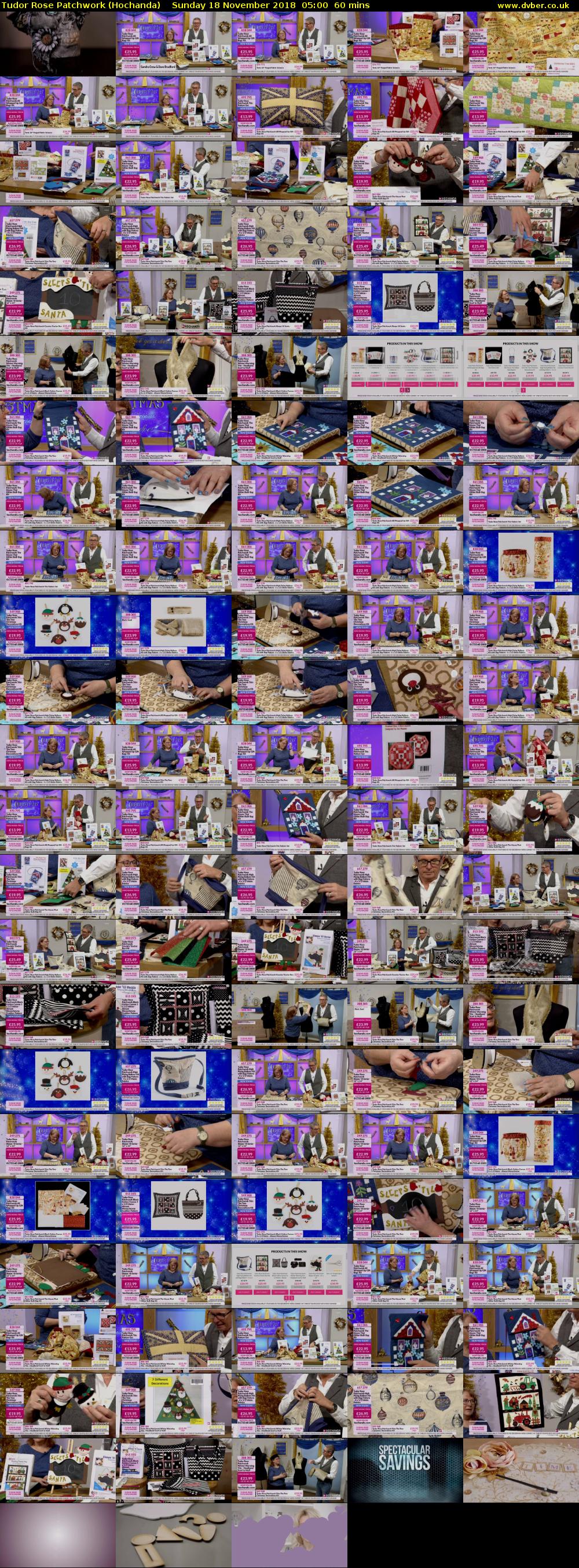Tudor Rose Patchwork (Hochanda) Sunday 18 November 2018 05:00 - 06:00