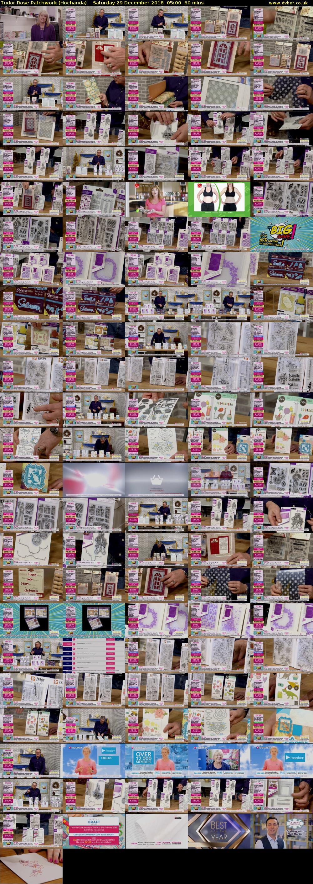 Tudor Rose Patchwork (Hochanda) Saturday 29 December 2018 05:00 - 06:00