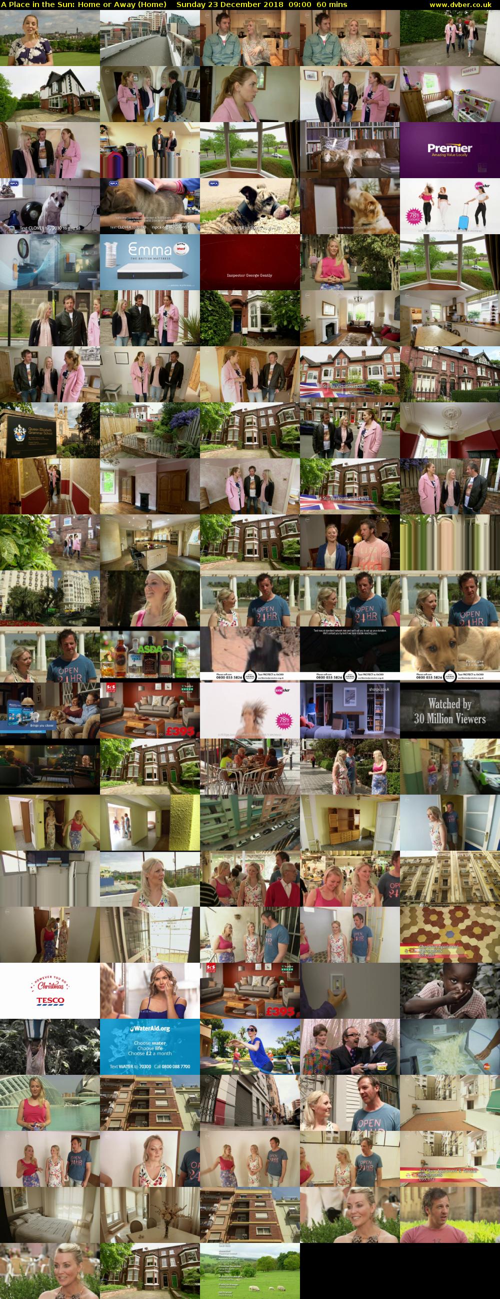 A Place in the Sun: Home or Away (Home) Sunday 23 December 2018 09:00 - 10:00